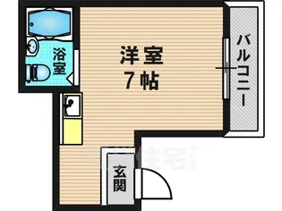 カプチーノ川島【3階】の間取り