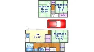 京都府京都市西京区御陵荒木町【一戸建】の間取り