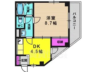 第2川島ハイツ【2階】の間取り