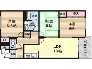 ローファス・パート2【3階】の間取り