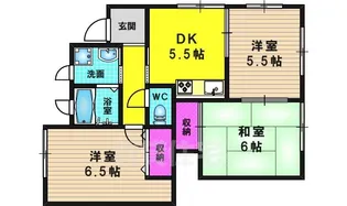 京都府京都市西京区大原野上里紅葉町【一戸建】の間取り