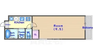 シュミート西洞院【2階】の間取り