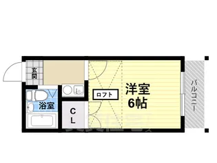 兵庫県尼崎市元浜町4丁目【アパート】の間取り