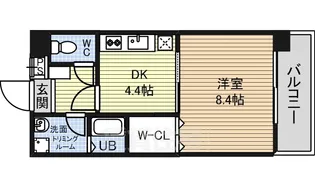 サンステージ泉【9階】の間取り