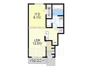 ベルカレント2【1階】の間取り