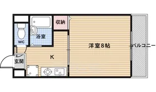Stable梅津【4階】の間取り