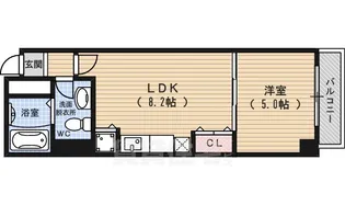 More七条【2階】の間取り