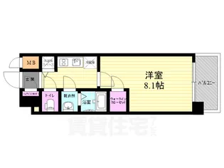 エスリード京都梅小路【3階】の間取り
