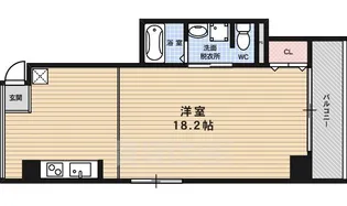 リンツ御池【7階】の間取り