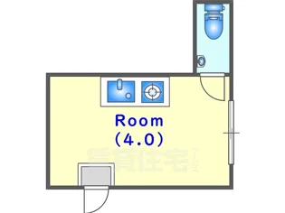 ルミエール東山【1階】の間取り