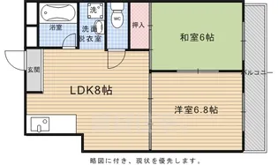 山治ハイツ【3階】の間取り
