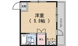 土肥マンション【3階】の間取り
