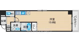リンツ御池【801号室】の間取り