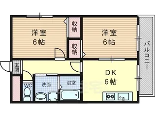 L・PATIO(エルパティオ)【4階】の間取り