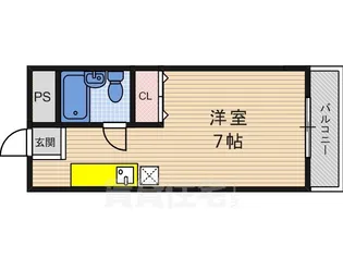 ニューシャープ【303号室】の間取り