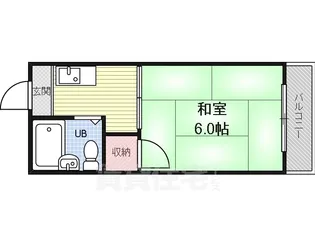メゾン山本【3階】の間取り