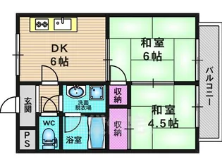 レジデンス ヤマテ【305号室】の間取り