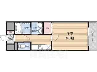 アルファープライズ7【5階】の間取り