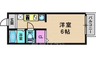 ジュノア神足【1階】の間取り