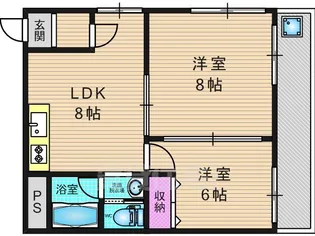 太田マンション【2階】の間取り