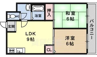 ラ・グラシューズ【302号室】の間取り