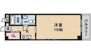 上桂くめマンション【205号室】の間取り