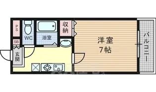 ウッドリーム木香館【305号室】の間取り