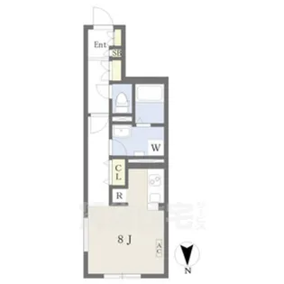 GRANZ OZONE【2階】の間取り