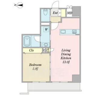 Urban Cloud Izumi【1階】の間取り