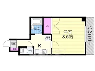 サンパティック参番館【3階】の間取り