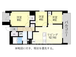 プレサンス名駅南ブリエ【2階】の間取り