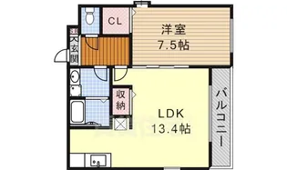パレス瑞穂【3階】の間取り