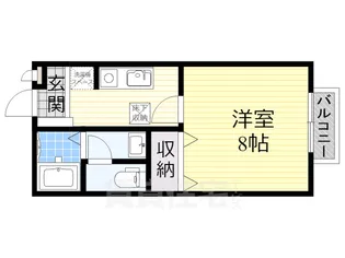 グランディール守山【2階】の間取り