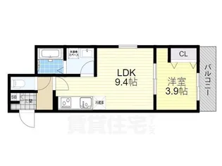 Avantio Erde【3階】の間取り