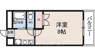 ディアーレコトブキA【1階】の間取り
