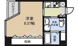 GRANDUKE代官町【5階】の間取り