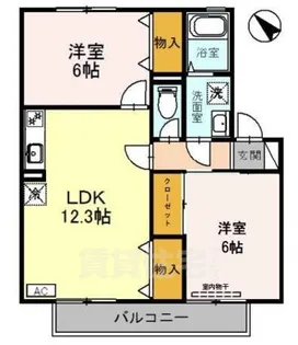 ファミールSETA【2階】の間取り