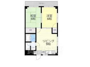 ヒルコートイズミ【2階】の間取り