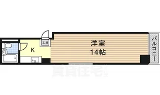 フォンティーヌ金山七弐九【7階】の間取り
