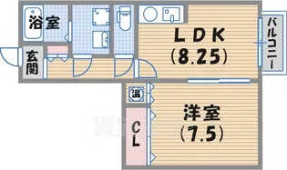 メゾン高松V A棟【2階】の間取り