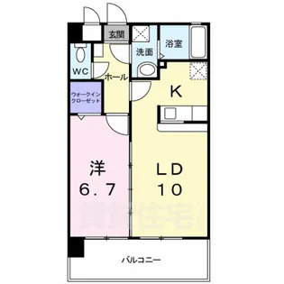 レジデンス20【2階】の間取り