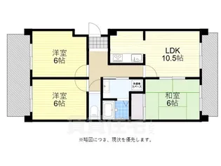 3LDKの間取り画像