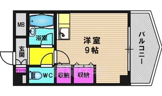 ランブラス桂東【2階】の間取り