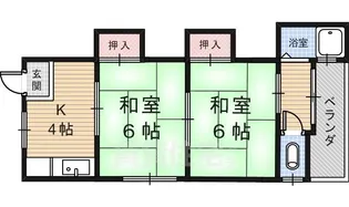 村上文化【1階】の間取り