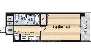 ベラジオ烏丸三条【5階】の間取り