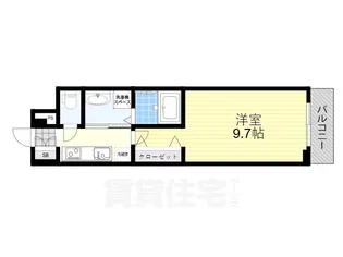 ウエスト コミタリア3【2階】の間取り