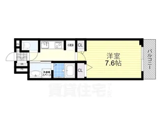 ウエスト コミタリア3【2階】の間取り