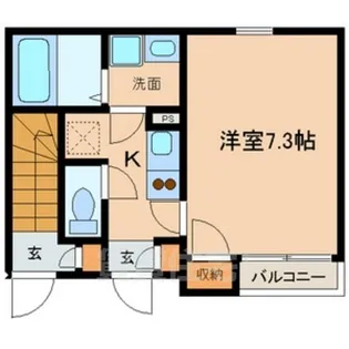 錦秋2【1階】の間取り