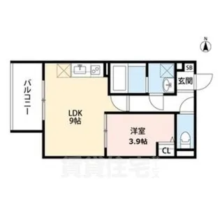 フェリーチェ【1階】の間取り