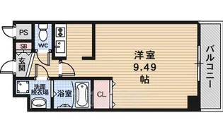 ホワイトスクエア【4階】の間取り
